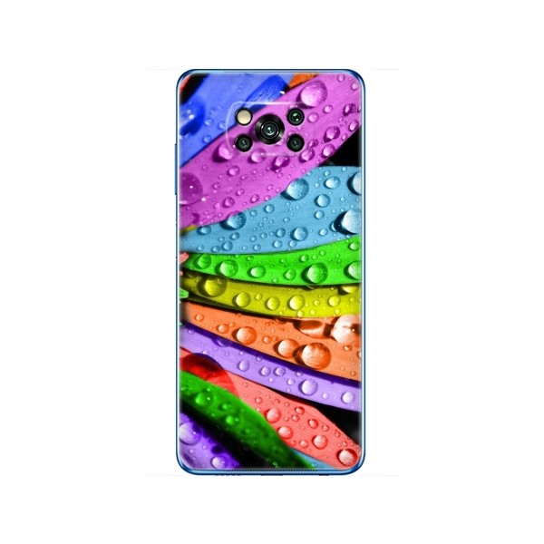 Чехлы (ART) Цветы на Xiaomi POCO X3 Pro (VPrint)