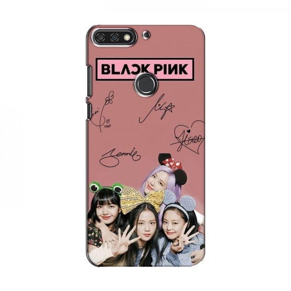 Чехлы BLACKPINK для Хуавей Хонор 7C Про БлэкПинк