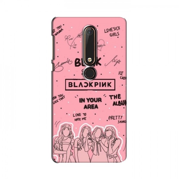 Чехлы BLACKPINK для Нокиа 6 (2018) БлэкПинк