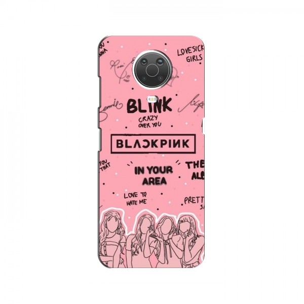 Чехлы BLACKPINK для Нокиа G10 БлэкПинк