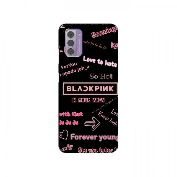 Чехлы BLACKPINK для Нокиа G42 БлэкПинк