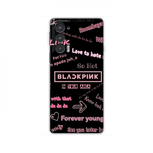 Чехлы BLACKPINK для Мото Ейдж 20 БлэкПинк