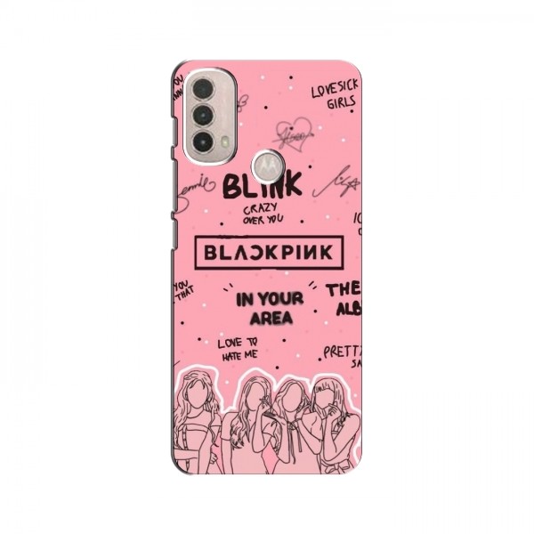 Чехлы BLACKPINK для Мото Е40 БлэкПинк