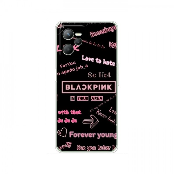 Чехлы BLACKPINK для Реалми С35 БлэкПинк