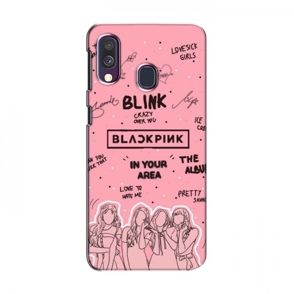 Чехлы BLACKPINK для Самсунг А40 (2019) БлэкПинк