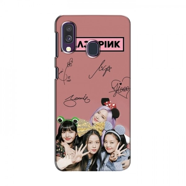 Чехлы BLACKPINK для Самсунг А40 (2019) БлэкПинк