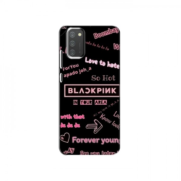 Чехлы BLACKPINK для Самсунг М02с БлэкПинк