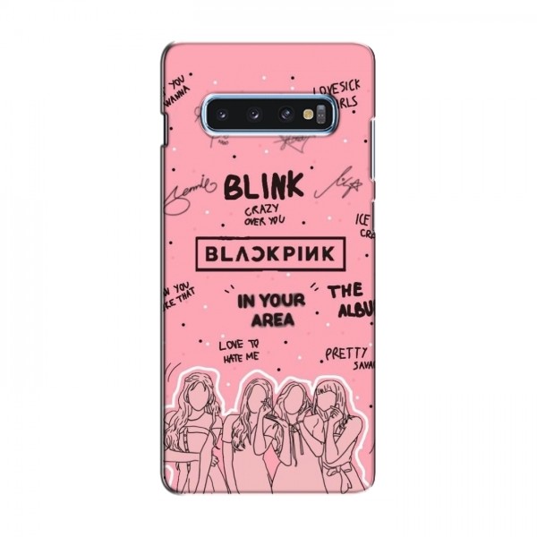 Чехлы BLACKPINK для Самсунг С10 Плюс БлэкПинк