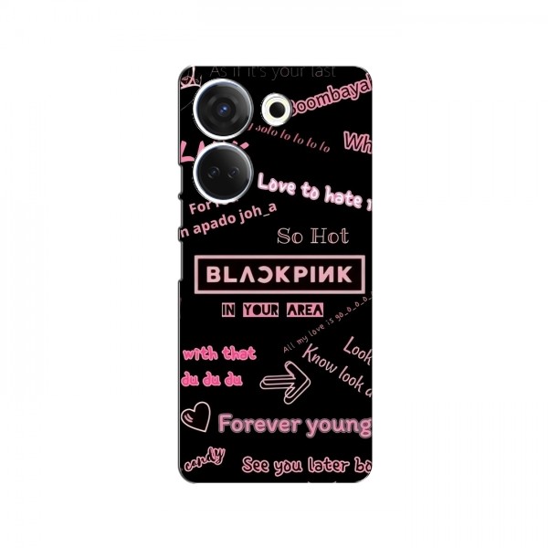 Чехлы BLACKPINK для ТЕХНО Камон 20 БлэкПинк