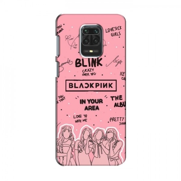 Чехлы BLACKPINK для Сяоми Редми Ноут 9s БлэкПинк