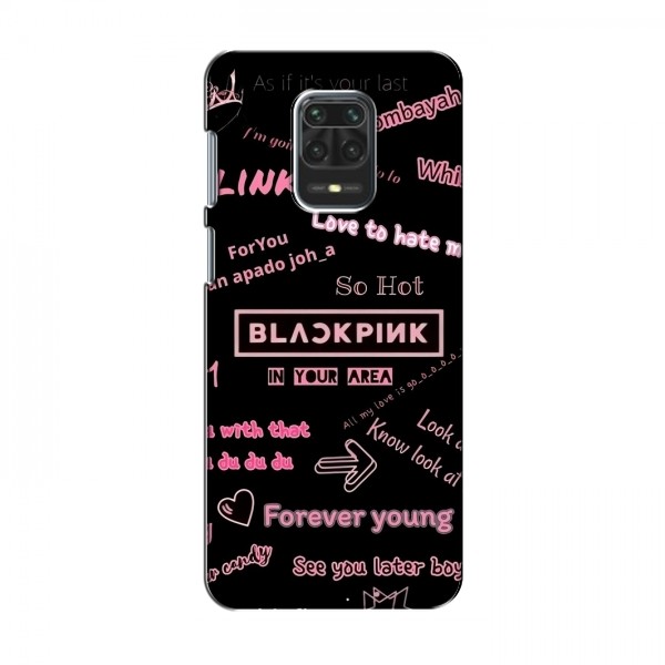 Чехлы BLACKPINK для Сяоми Редми Ноут 9s БлэкПинк