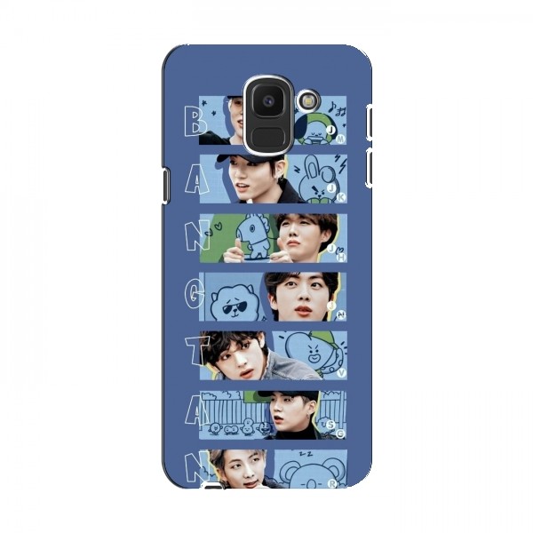 Чехлы BTS для Samsung J6 2018 (AlphaPrint)