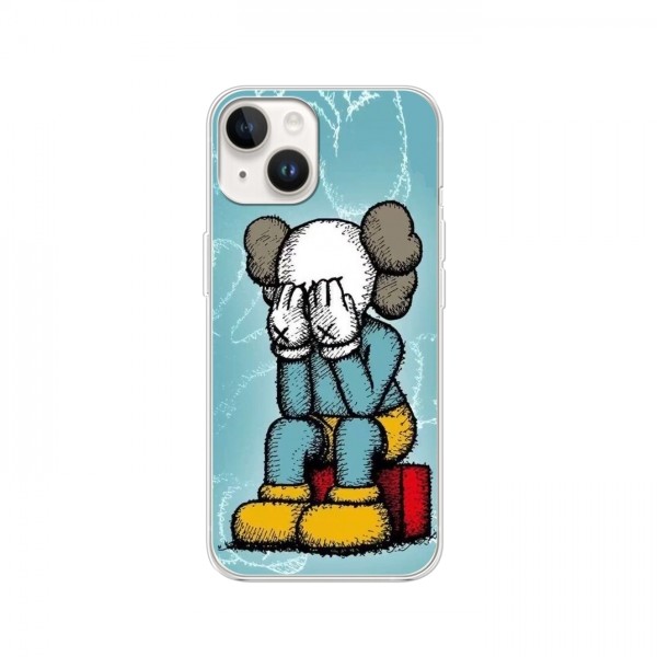 Чехлы для iPhone 16 - Bearbrick Louis Vuitton (PREMIUMPrint)