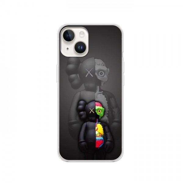 Чехлы для iPhone 16 - Bearbrick Louis Vuitton (PREMIUMPrint)