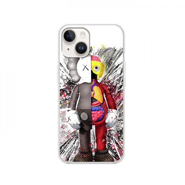 Чехлы для iPhone 16 - Bearbrick Louis Vuitton (PREMIUMPrint)