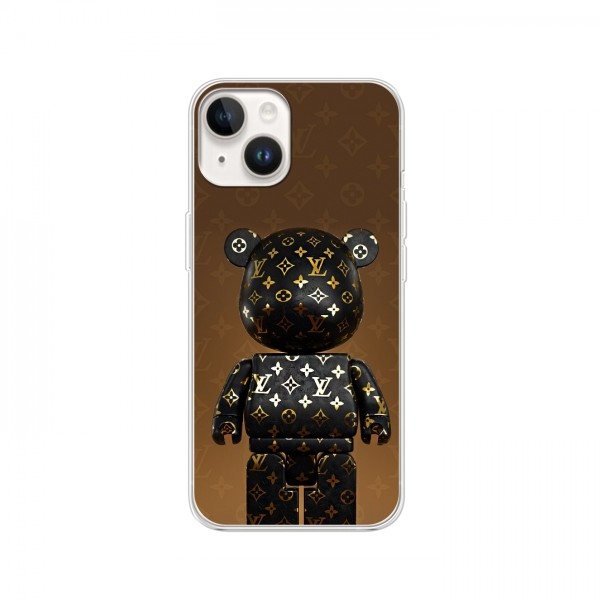 Чехлы для iPhone 16 - Bearbrick Louis Vuitton (PREMIUMPrint)