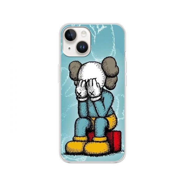 Чехлы для iPhone 16 Ultra - Bearbrick Louis Vuitton (PREMIUMPrint)