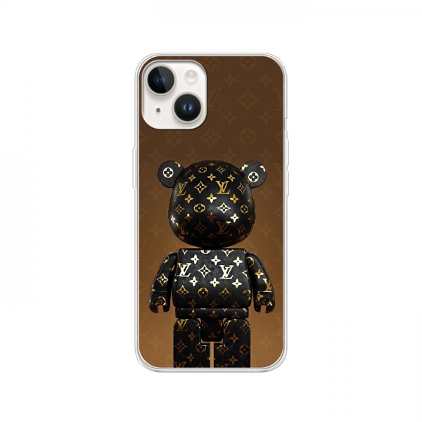 Чехлы для iPhone 16 Ultra - Bearbrick Louis Vuitton (PREMIUMPrint)