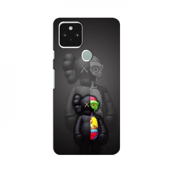 Чехлы для Google Pixel 5a 5G - Bearbrick Louis Vuitton (PREMIUMPrint)