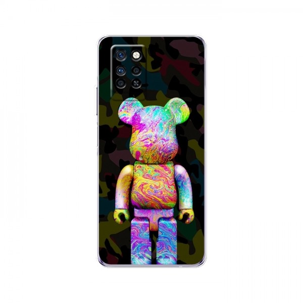 Чехлы для Infinix Note 10 Pro - Bearbrick Louis Vuitton (PREMIUMPrint)