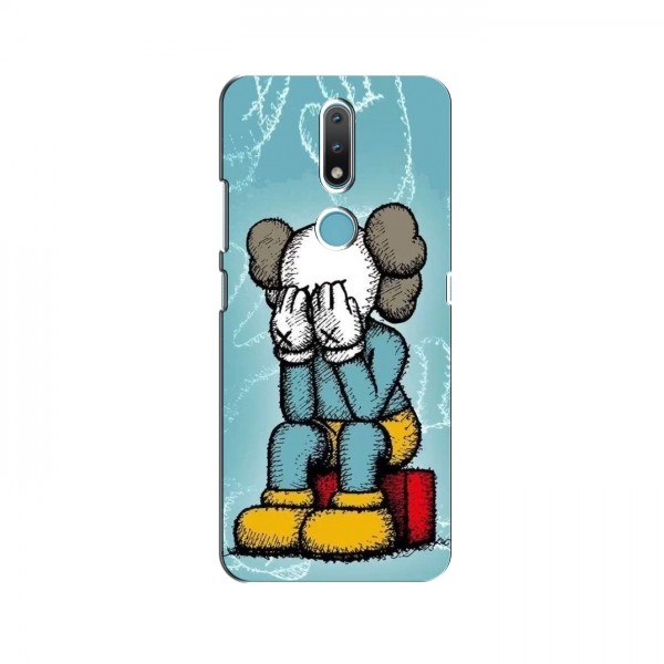 Чехлы для Nokia 2.4 - Bearbrick Louis Vuitton (PREMIUMPrint)