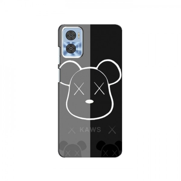 Чехлы для Motorola MOTO E22/E22i - Bearbrick Louis Vuitton (PREMIUMPrint)