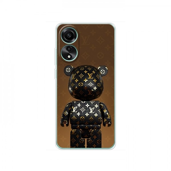 Чехлы для OPPO A38 - Bearbrick Louis Vuitton (PREMIUMPrint)