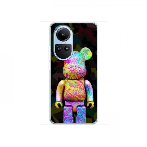 Чехлы для OPPO Reno 10 Pro - Bearbrick Louis Vuitton (PREMIUMPrint)