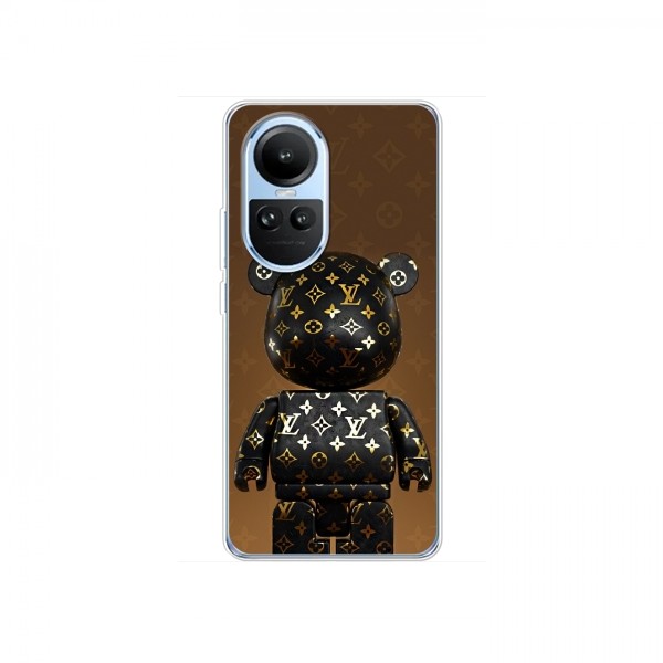 Чехлы для OPPO Reno 10 Pro - Bearbrick Louis Vuitton (PREMIUMPrint)