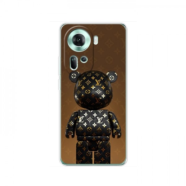 Чехлы для OPPO Reno 11 5G - Bearbrick Louis Vuitton (PREMIUMPrint)