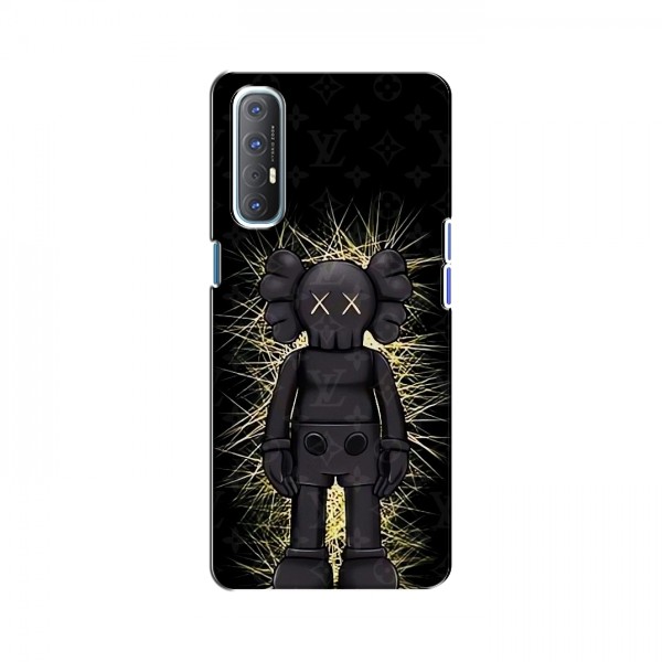 Чехлы для OPPO Reno 3 - Bearbrick Louis Vuitton (PREMIUMPrint)