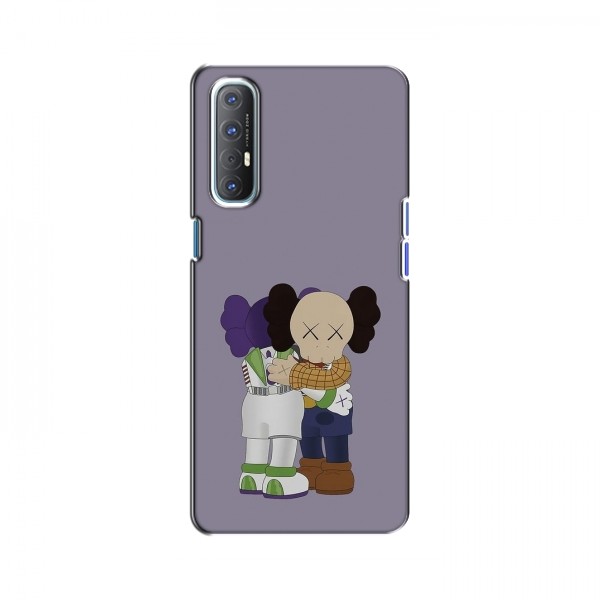 Чехлы для OPPO Reno 3 - Bearbrick Louis Vuitton (PREMIUMPrint)