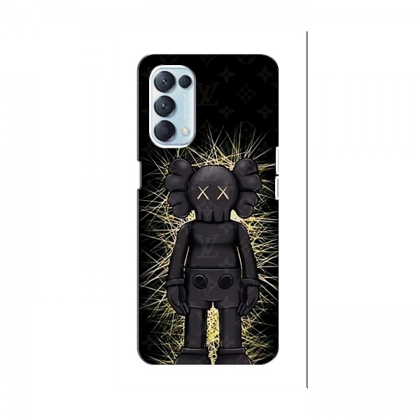 Чехлы для OPPO Reno 5 (4G) - Bearbrick Louis Vuitton (PREMIUMPrint)