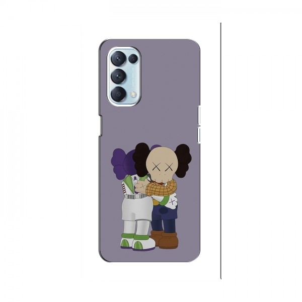 Чехлы для OPPO Reno 5 (4G) - Bearbrick Louis Vuitton (PREMIUMPrint)