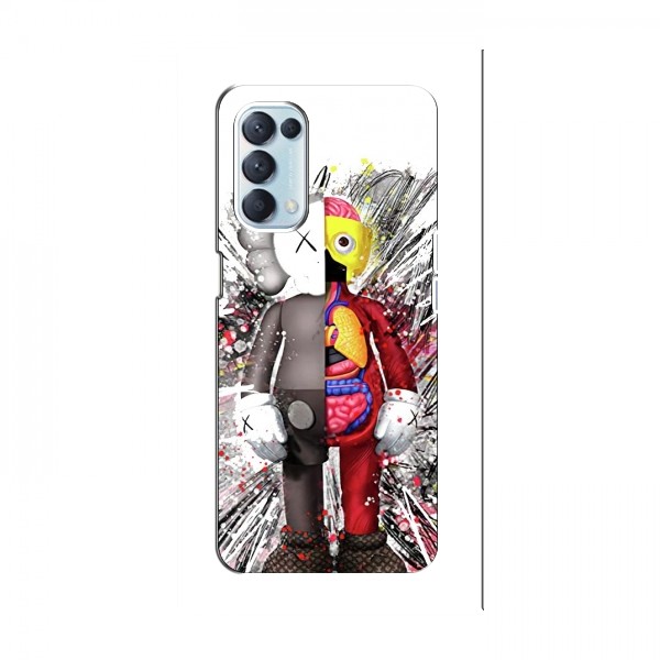 Чехлы для OPPO Reno 5 (4G) - Bearbrick Louis Vuitton (PREMIUMPrint)