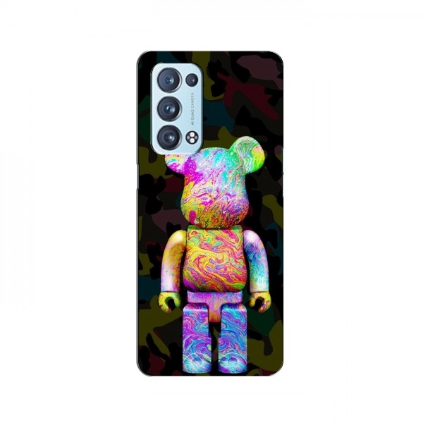 Чехлы для OPPO Reno 6 Pro Plus (5G) - Bearbrick Louis Vuitton (PREMIUMPrint)