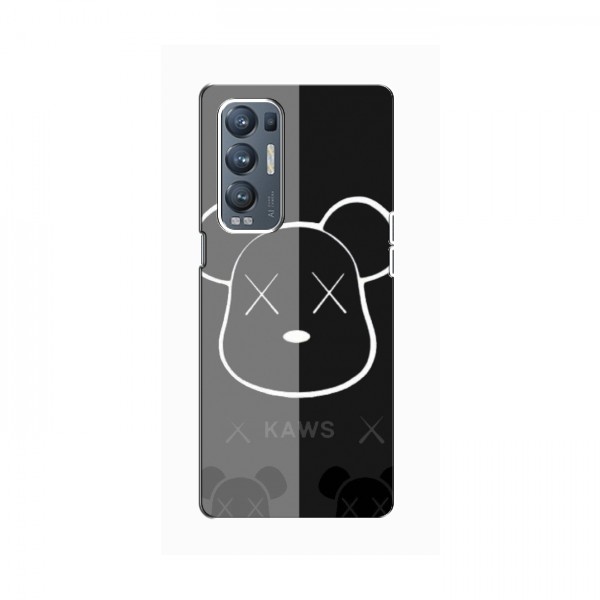 Чехлы для OPPO Reno5 Pro Plus (5G) - Bearbrick Louis Vuitton (PREMIUMPrint)