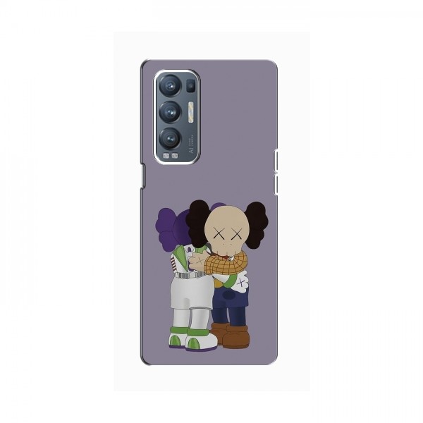 Чехлы для OPPO Reno5 Pro Plus (5G) - Bearbrick Louis Vuitton (PREMIUMPrint)