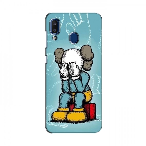 Чехлы для Samsung Galaxy A20 2019 (A205F) - Bearbrick Louis Vuitton (PREMIUMPrint)