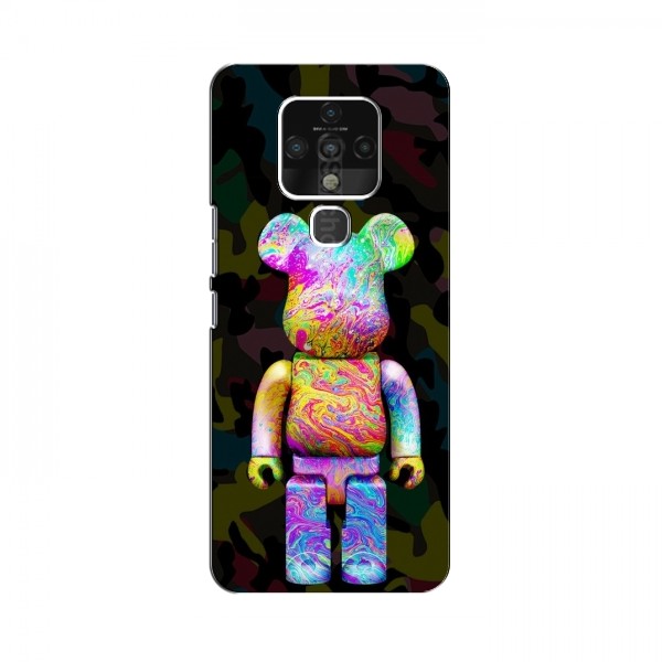 Чехлы для TECNO Camon 16 - Bearbrick Louis Vuitton (PREMIUMPrint)