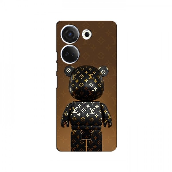 Чехлы для TECNO Camon 20 - Bearbrick Louis Vuitton (PREMIUMPrint)