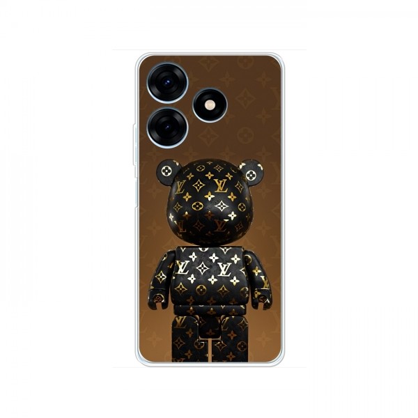 Чехлы для TECNO Spark 10 (KI5q) - Bearbrick Louis Vuitton (PREMIUMPrint)