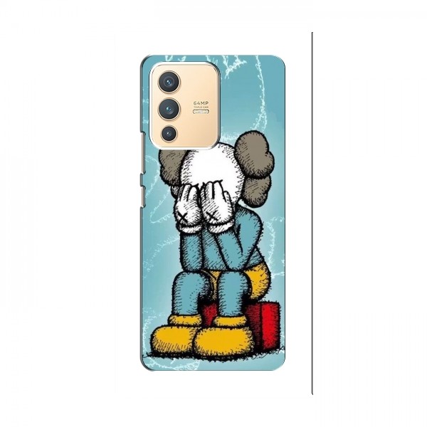 Чехлы для ViVO V23 (5G) - Bearbrick Louis Vuitton (PREMIUMPrint)