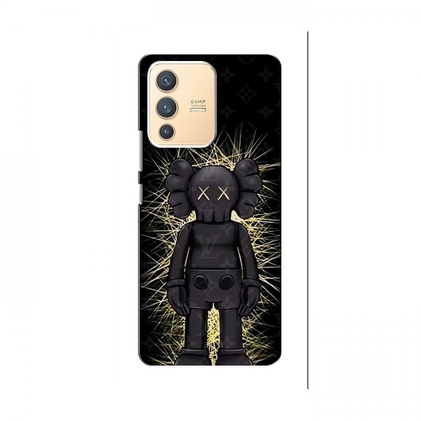 Чехлы для ViVO V23 (5G) - Bearbrick Louis Vuitton (PREMIUMPrint)