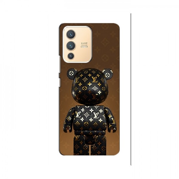 Чехлы для ViVO V23 (5G) - Bearbrick Louis Vuitton (PREMIUMPrint)