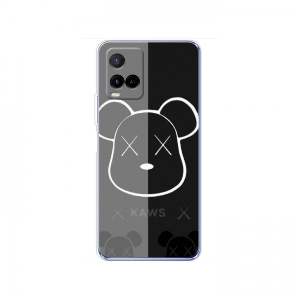 Чехлы для ViVO Y21 / Y21s - Bearbrick Louis Vuitton (PREMIUMPrint)