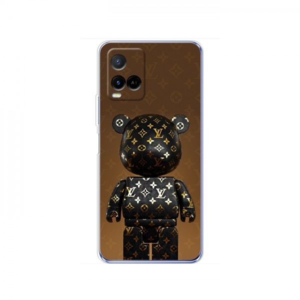 Чехлы для ViVO Y21 / Y21s - Bearbrick Louis Vuitton (PREMIUMPrint)