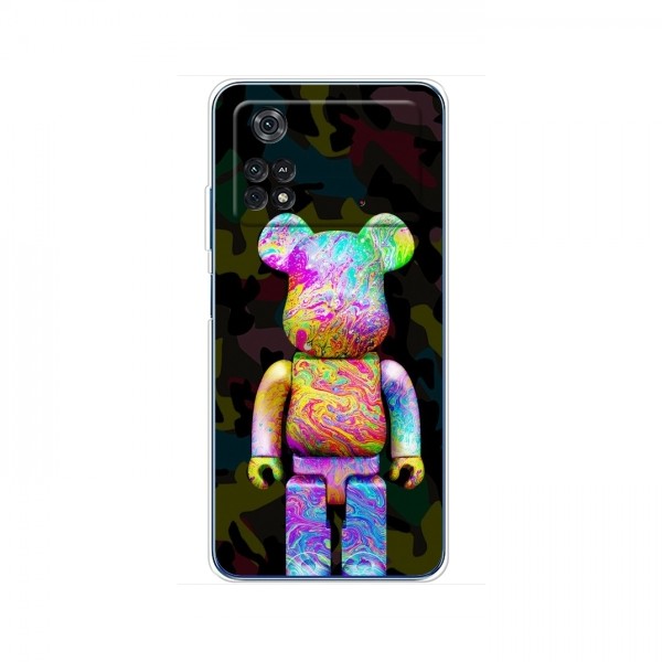 Чехлы для Xiaomi POCO M4 Pro 4G - Bearbrick Louis Vuitton (PREMIUMPrint)