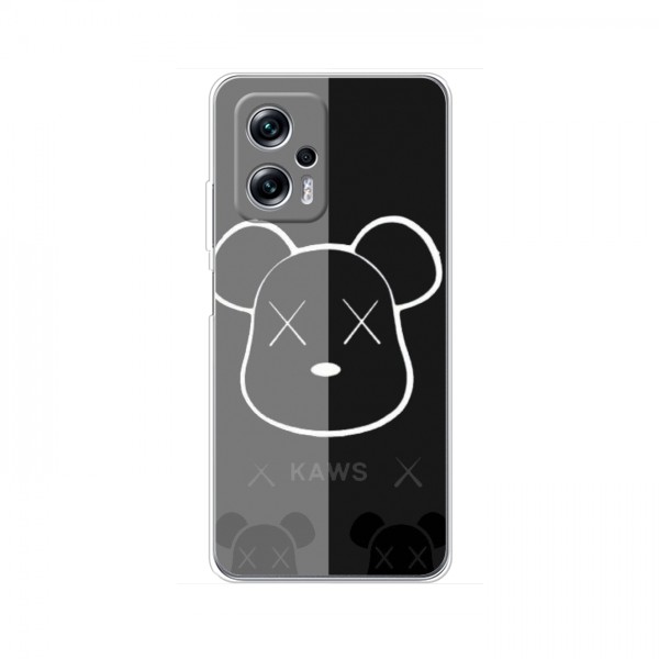 Чехлы для Xiaomi POCO X4 GT - Bearbrick Louis Vuitton (PREMIUMPrint)