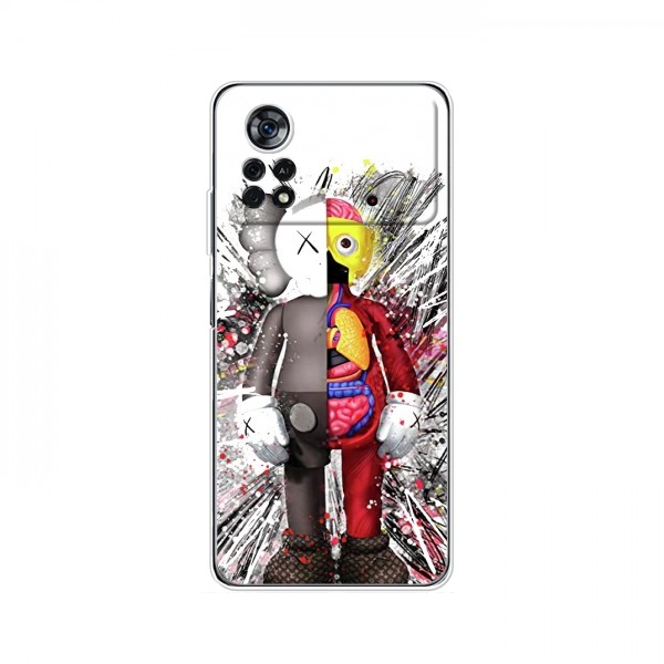 Чехлы для Xiaomi POCO X4 Pro 5G - Bearbrick Louis Vuitton (PREMIUMPrint)